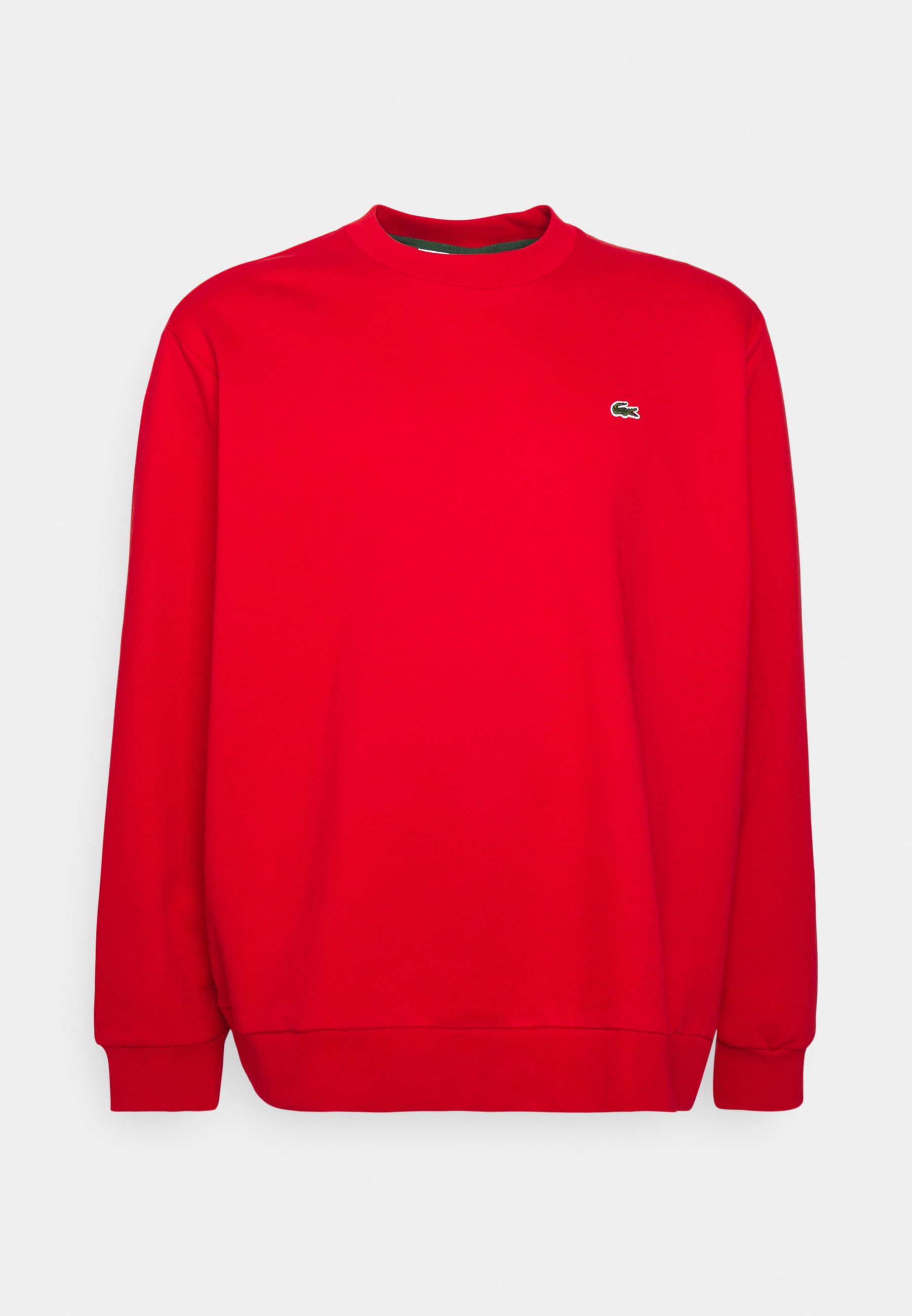 Red and black lacoste sweatshirt Clearance