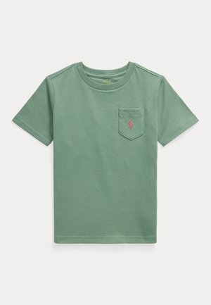 Polo Ralph Lauren COTTON JERSEY POCKET TEE 2-6Y - T-shirts basic - fatigue