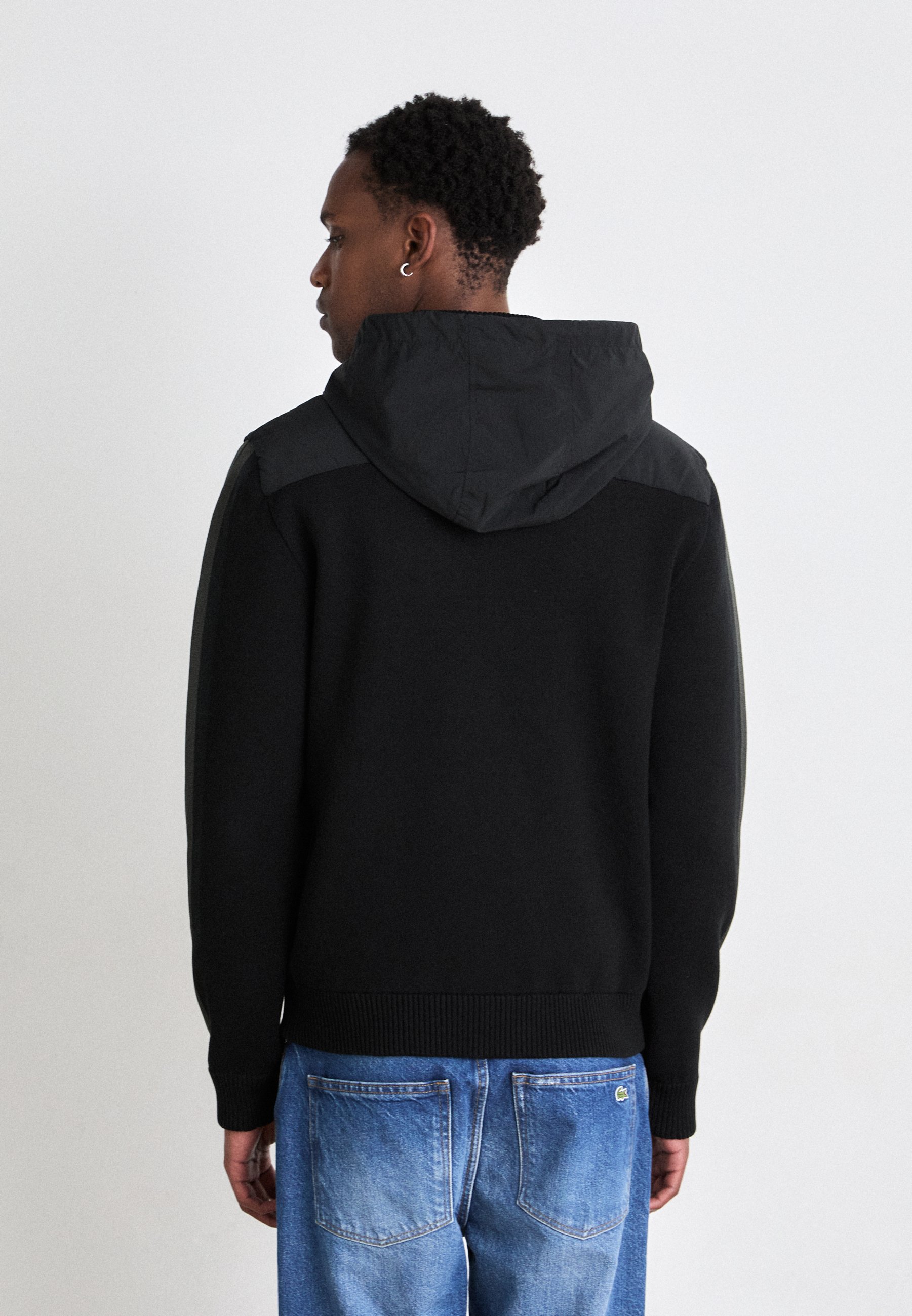 BOSS IBRIDO - Zip-up sweatshirt - black - Zalando