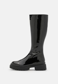 Não selecionado, black