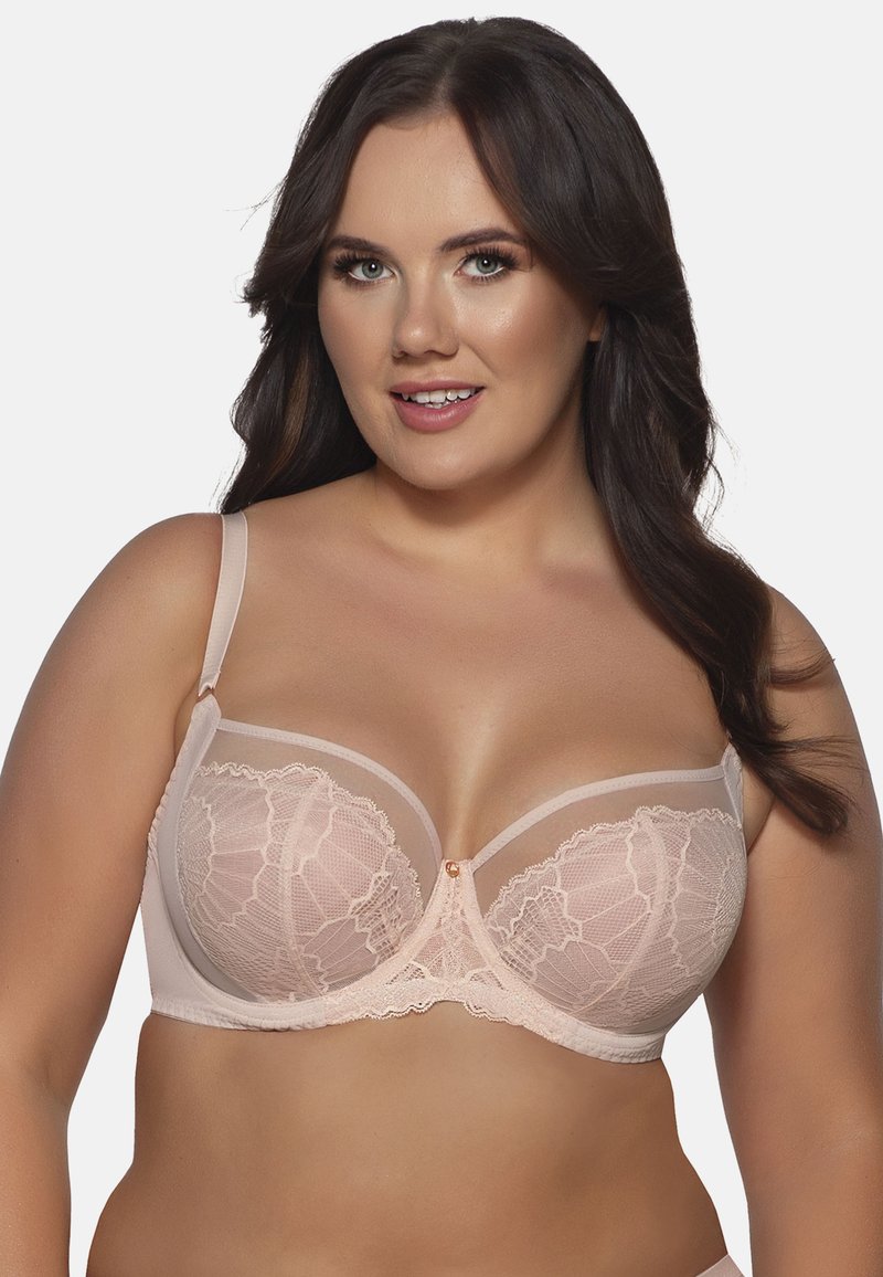 AVA PUELLA SOFT - Kaarituelliset rintaliivit - beige
