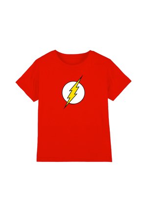 Cotton Soul, DC FLASH FLASH LOGO UNISEX - Print T-shirt - red