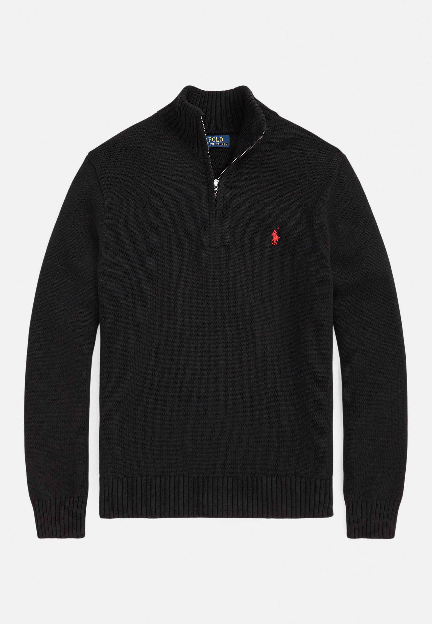 Polo Ralph Lauren COTTON QUARTER-ZIP MOCKNECK SWEATER