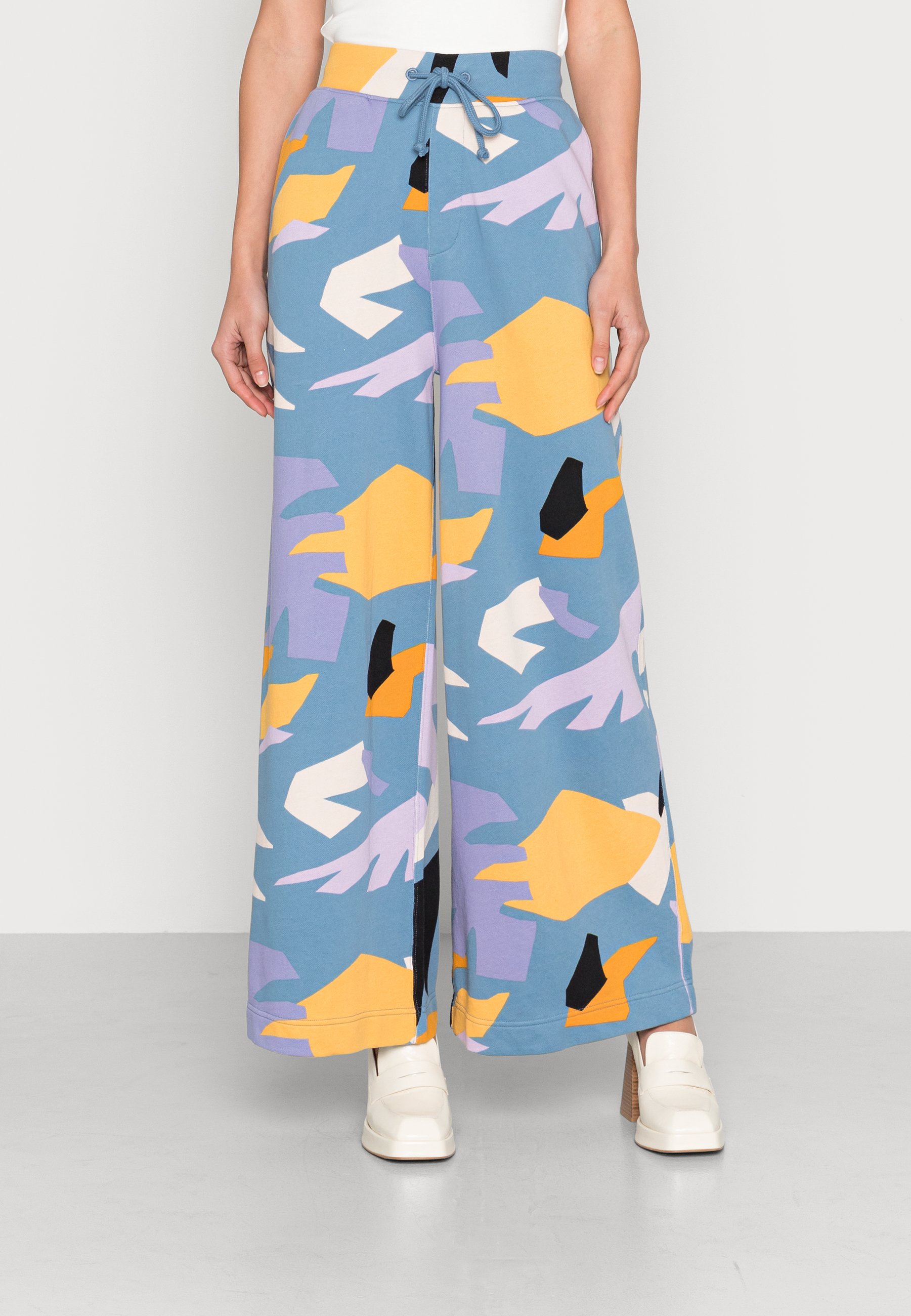Marc O'Polo PANTS CULOTTE WIDE LEG - Tracksuit bottoms -  multi/multi-coloured - Zalando.co.uk