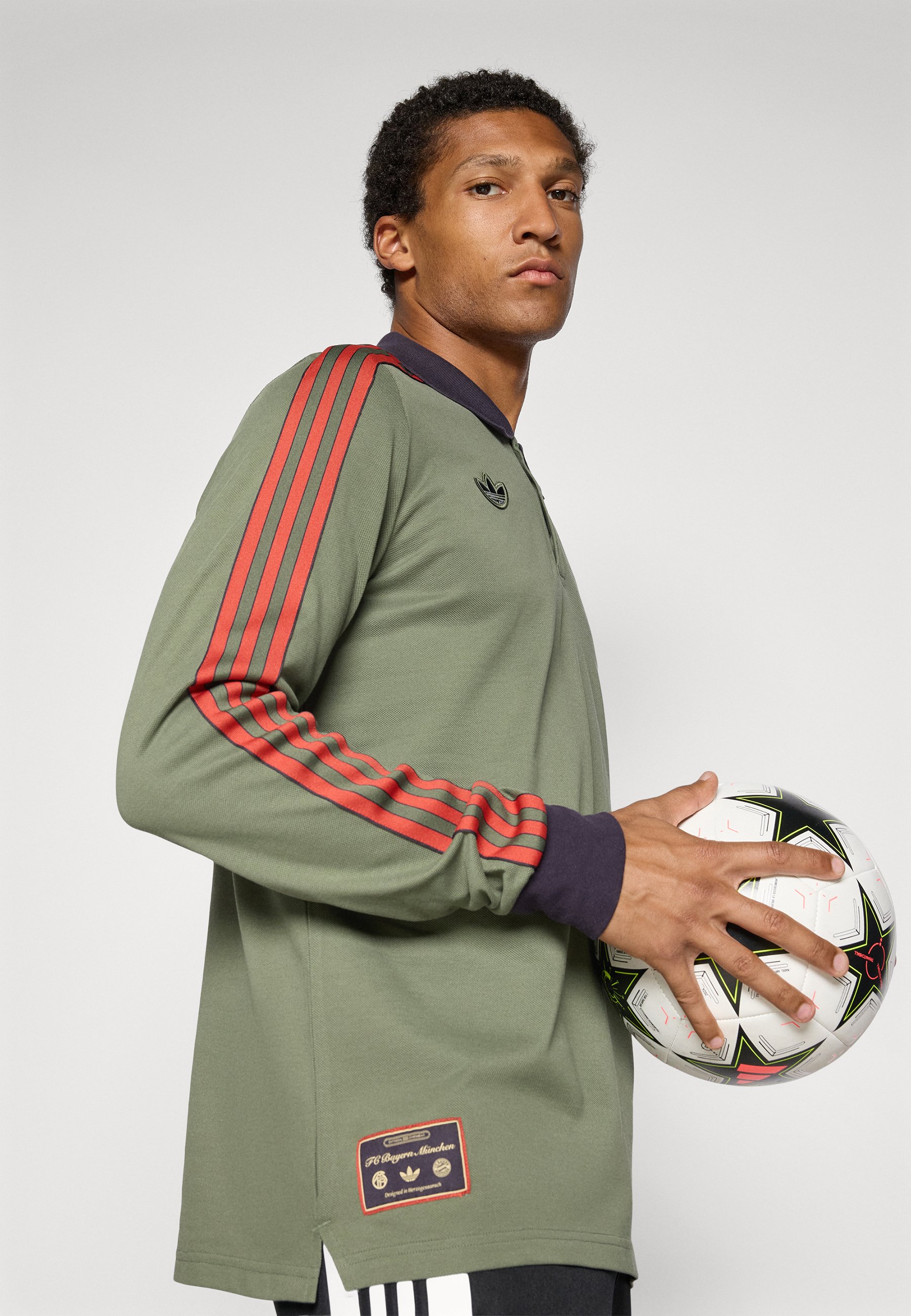 adidas Originals FC BAYERN MUNICH ICON LONG SLEEVE POLO - Roupa de