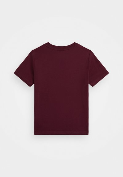 Polo Ralph Lauren COTTON JERSEY CREWNECK T-SHIRT - Camiseta básica - classic wine
