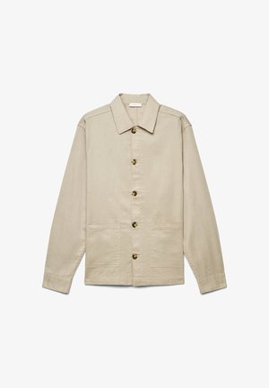 Calliope, CAMICIA TINTA UNITA - Camicia - beige
