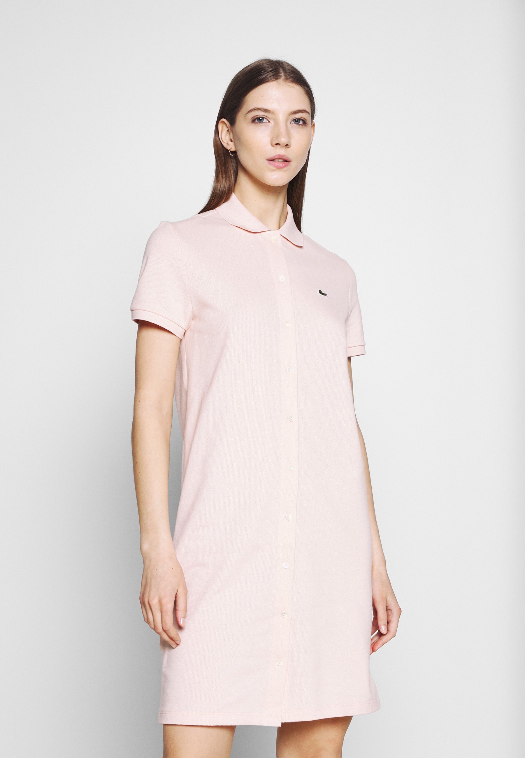 robe rose lacoste