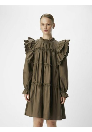 MINI OBJHOPE - Freizeitkleid - morel