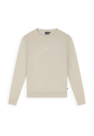 REGULAR FIT CREWNECK SWEATER - Sweater - taupe