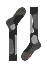 FALKE SK6 PRO SKIING  - Calzettoni - black mix