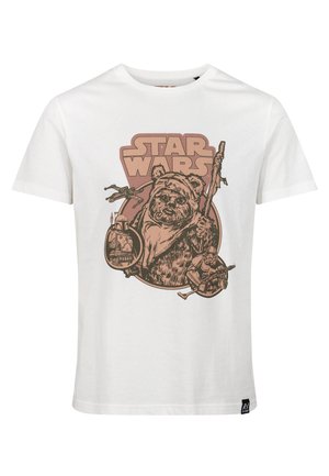 UNISEX STAR WARS EWOK CHEST - T-shirt print - ecru