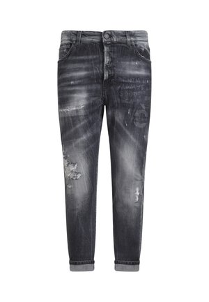 Zúžené džíny - black