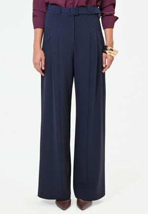 Rinascimento, PANTALONE TINTA UNITA - Pantalon classique - blu navy