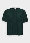 Plissé CARRAVENNA Plissé - T-shirt basic - scarab