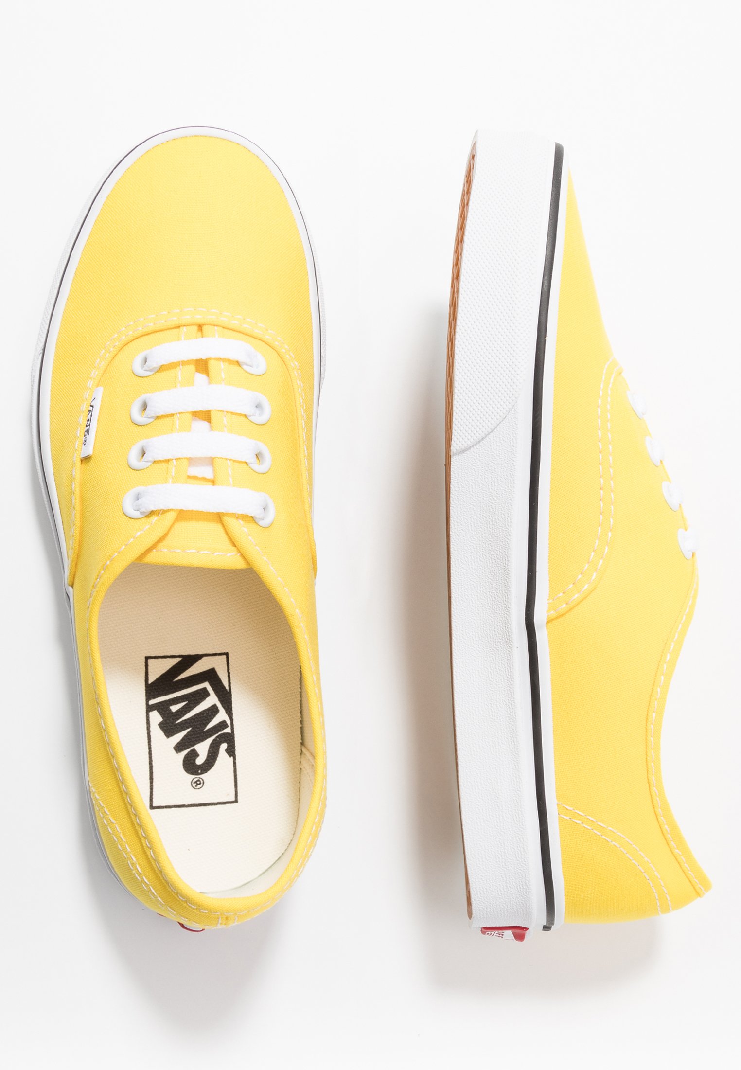 vans authentic vibrant yellow