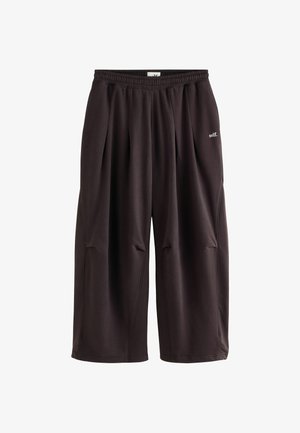 Self., BALLOON LEG JOGGERS - Tracksuit bottoms - chocolate brown