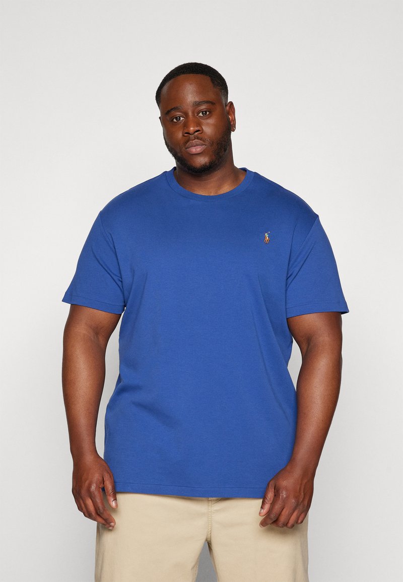 Polo Ralph Lauren Big & Tall - SOFT COTTON CREWNECK T-SHIRT - T-shirts basic - beach royal, Forstør