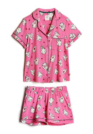 Chelsea Peers, HALLOWEEN GHOST PRINT SET - Pigiama - pink