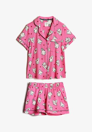 Chelsea Peers, HALLOWEEN GHOST PRINT SET - Pigiama - pink