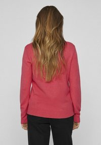 VILA VIRIL O-NECK - Džemperis - viva magenta