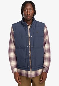 TREKKA  - WENDBARE STEPP - Waistcoat - dark blue