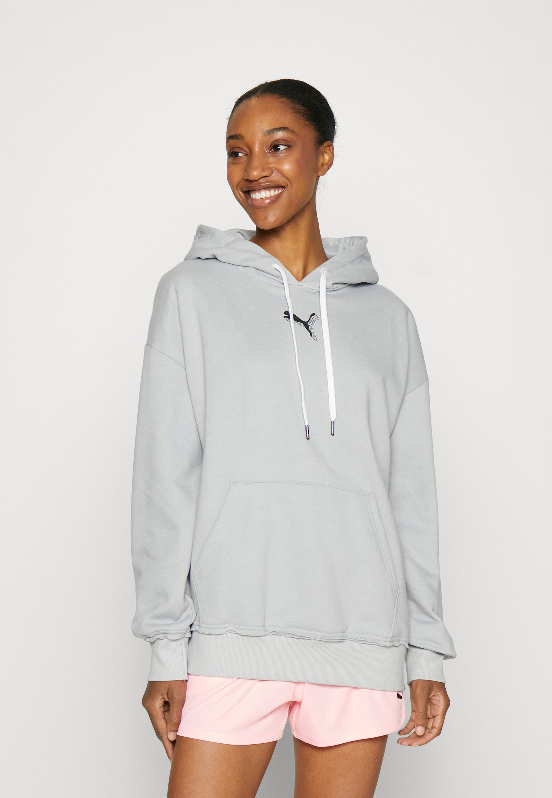 Puma ARCHITECT HOODIE - Hoodie - light gray heather/mottled grey -  Zalando.co.uk