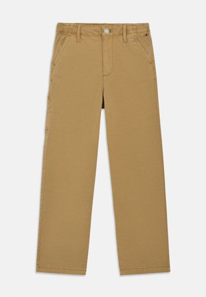 RELAXED WORKER PANT - Hlače - dark dune