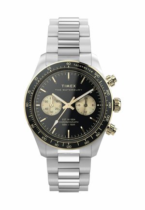 Chronograph watch - silver tone