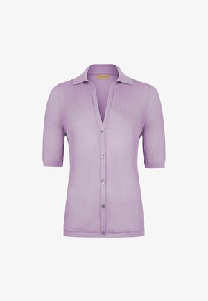 Falconeri, SHORT-SLEEVED OPENWORK - Strickjacke - violet