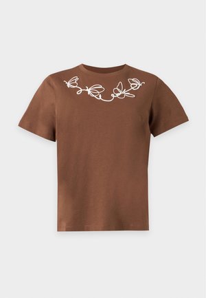 Vero Moda, VMANNA - Μπλουζάκι με στάμπα - cocoa brown