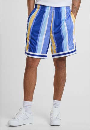 SMALL SIGNATURE STRIPED - Pantaloni de trening - navy lilac yellow