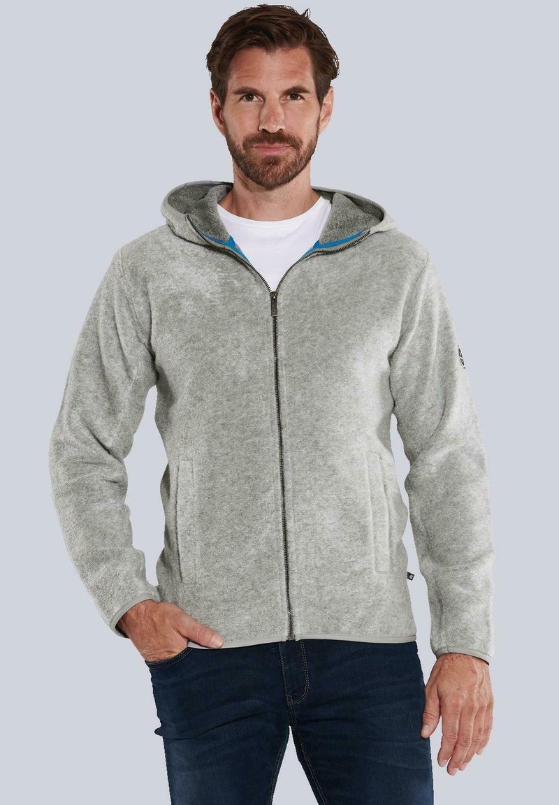 ENGBERS GERMANY Sweatjacke - hellgrau