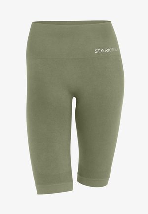 Stark Soul, HIGH WAIST RADLER - Shorts - khaki
