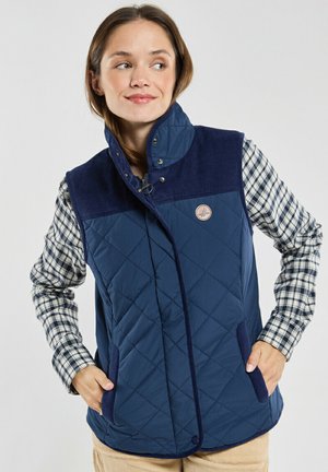 SANS MANCHE  - Veste sans manches - marine