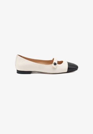 Frau Shoes, TWO TONE MARY JANE - Ballerine con cinturino - blackbutter