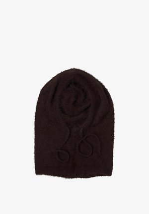 Object, BALACLAVA FLUFFY - Cagoule - seal brown