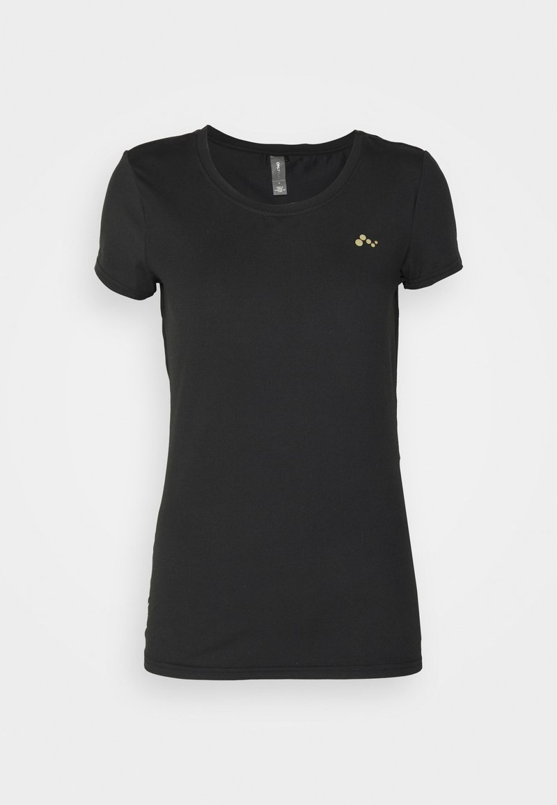 Damen Sportbekleidung | ONLY Play ONPCLARISSA TRAINING TEE T-Shirt basic black/schwarz - HX11247 Damen Sportbekleidung | ONLY Play ONPCLARISSA TRAINING TEE T-Shirt basic black/schwarz - HX11247