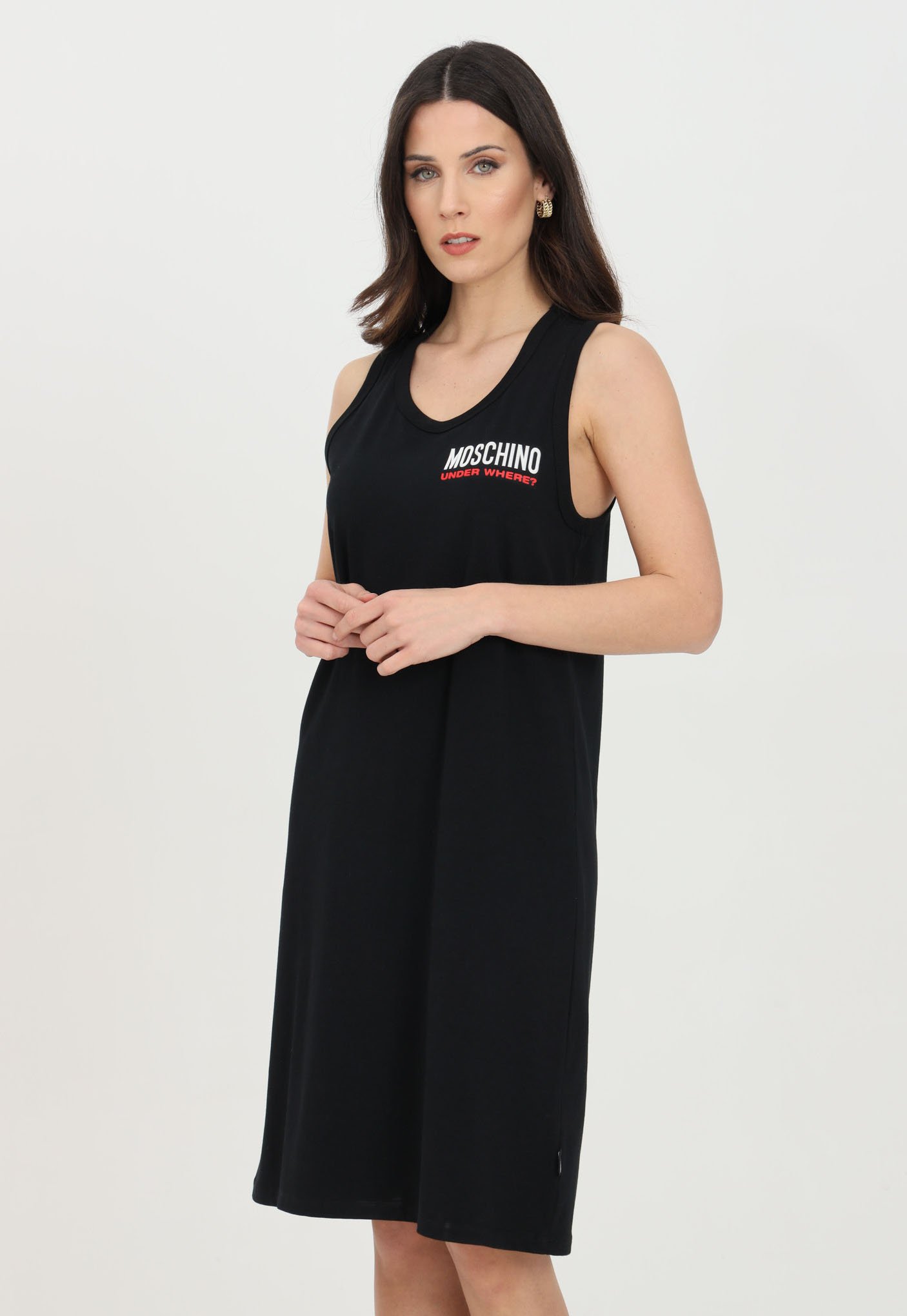 MOSCHINO Vestito di maglina - nero - Zalando.it