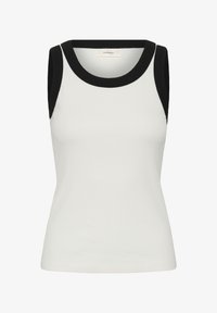 Unselected, whisperwhite black rib trim