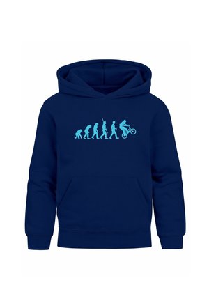 EVOLUTION LUSTIG  - Hoodie - navy