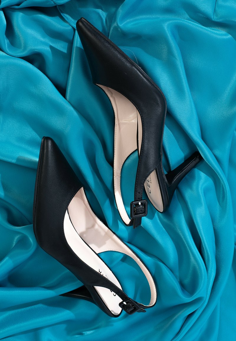 Damen Klassische Ballerinas | Celena Sling-Ballerina black/schwarz - FT20113 Damen Klassische Ballerinas | Celena Sling-Ballerina black/schwarz - FT20113