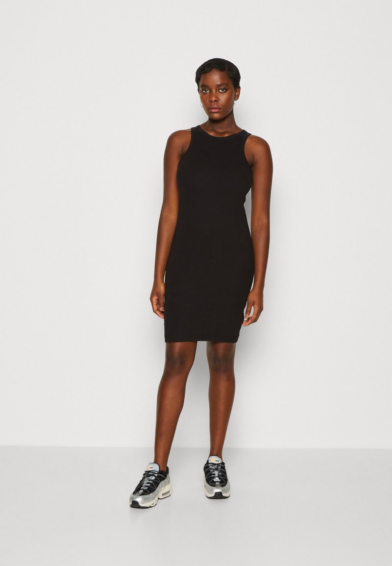 g-star-tank-dress-slim-jersey-dress-black-zalando-ie