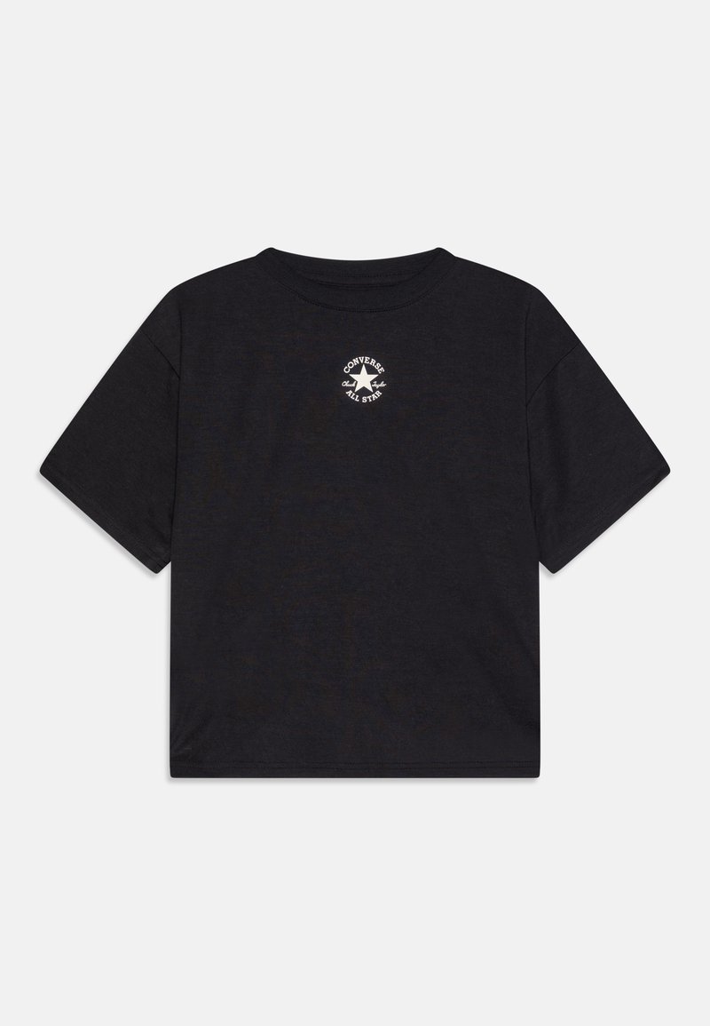 Converse CHUCK PATCH BOXY - T-shirts med print - black