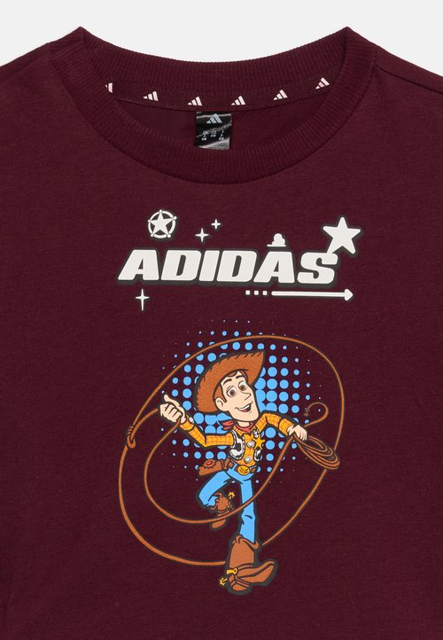 adidas INFANTS DISNEY TOY STORY UNISEX SET - Sports shorts - maroon/off-white — photo 4