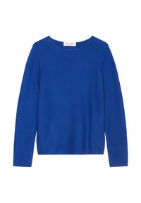 LONGSLEEVE BOAT NECK - Stickad tröja - shiny blue