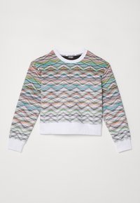 CREWNECK - Jumper - rainbow lilla/arancio/lime