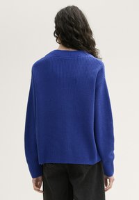 TOM TAILOR DENIM V NECK CARDIGAN - Kardigán - anemone blue