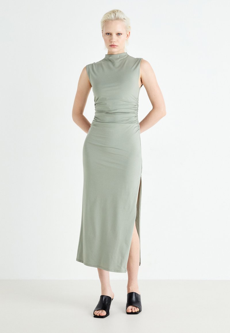 Abercrombie & Fitch PALOMA DRESS - Jerseykjole - olive