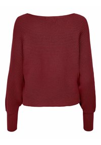 ONLY ONLADALINE LIFE NOOS - Strikkegenser - cabernet